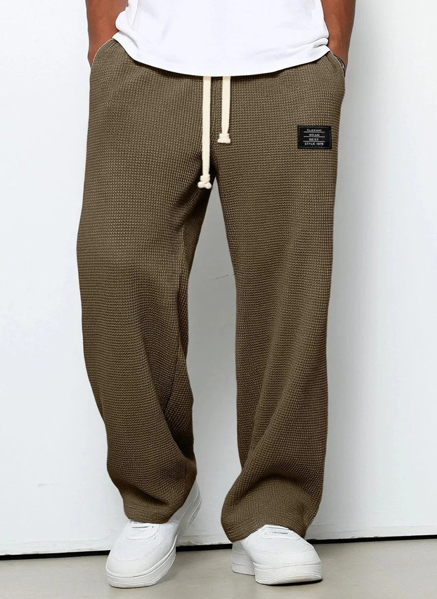 FRANK - Pantalones anchos con cintura ajustable