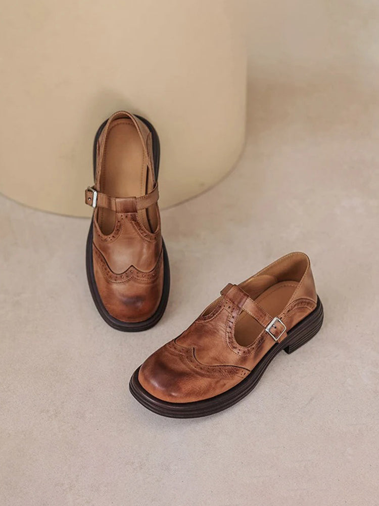 VERA - Sandalias de cuero