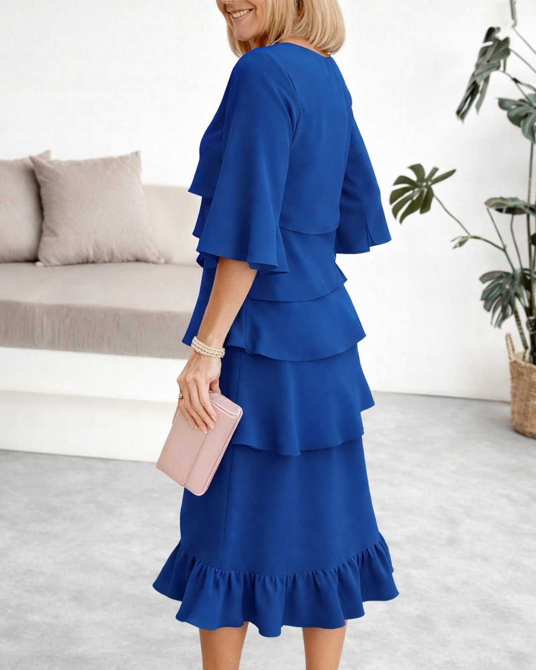 Patricia | Vestido de Volantes Elegante y Cómodo