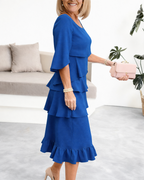 Patricia | Vestido de Volantes Elegante y Cómodo