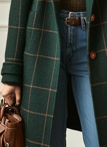 AMELIA - Abrigo estampado de temporada