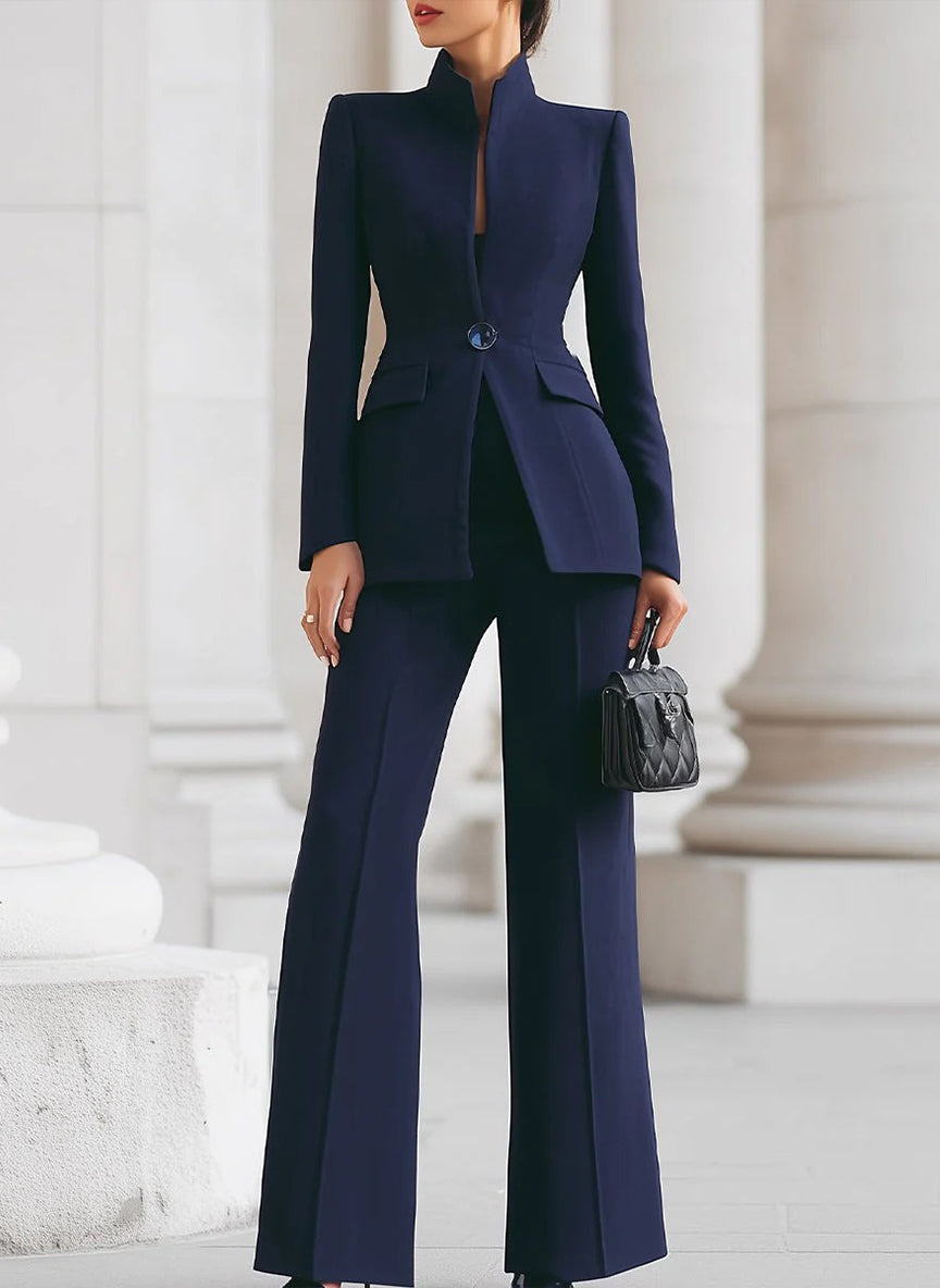 ESMERALDA - Conjunto elegante de traje de blazer y pantalón