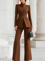 ESMERALDA - Conjunto elegante de traje de blazer y pantalón
