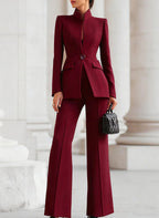 ESMERALDA - Conjunto elegante de traje de blazer y pantalón