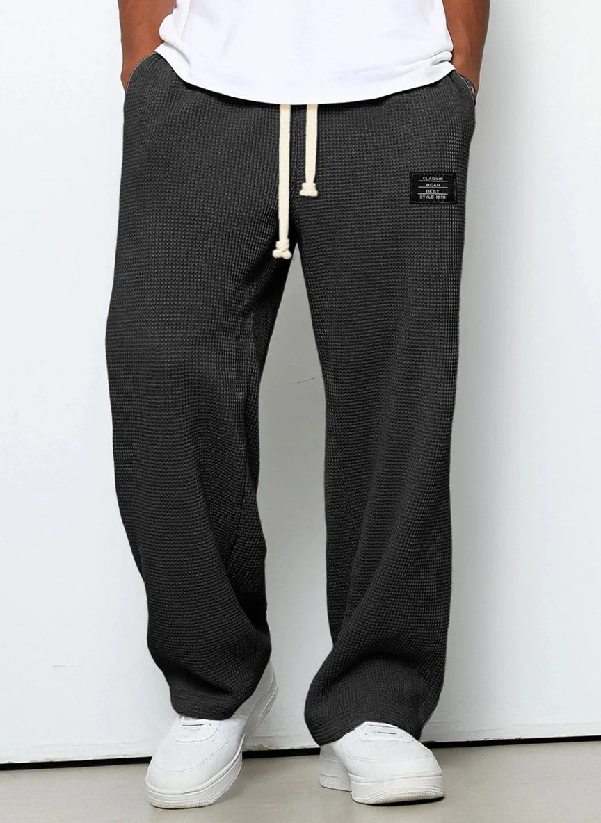 FRANK - Pantalones anchos con cintura ajustable