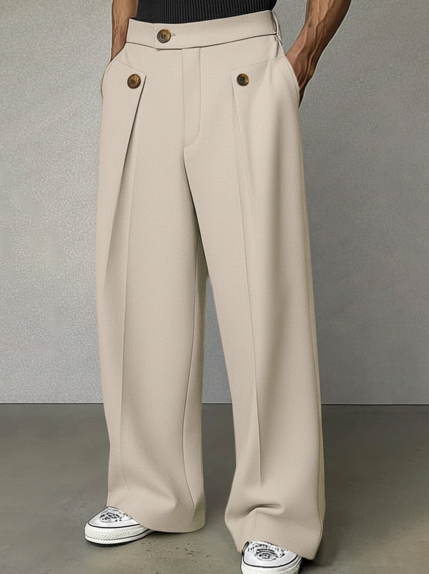 FER - Pantalones casuales para hombre