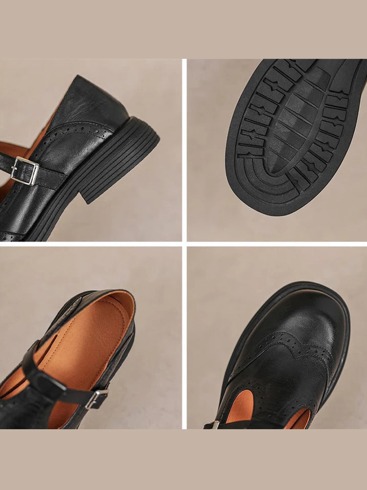 VERA - Sandalias de cuero