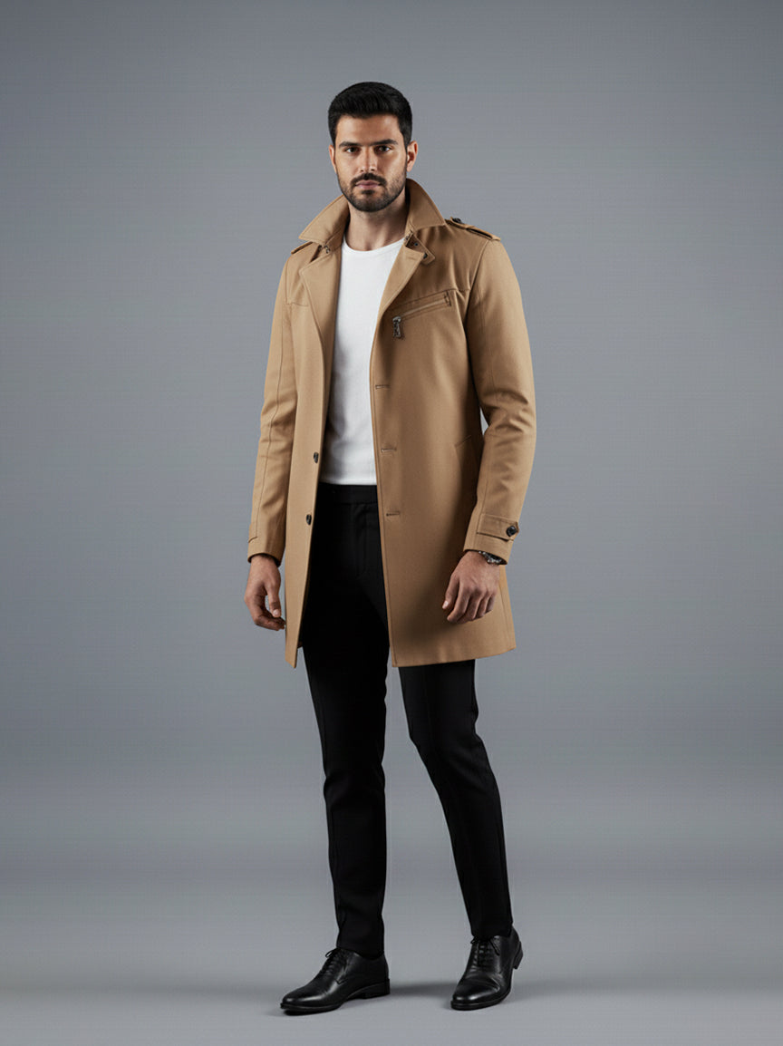 JESÚS - Chaqueta de hombre clásica