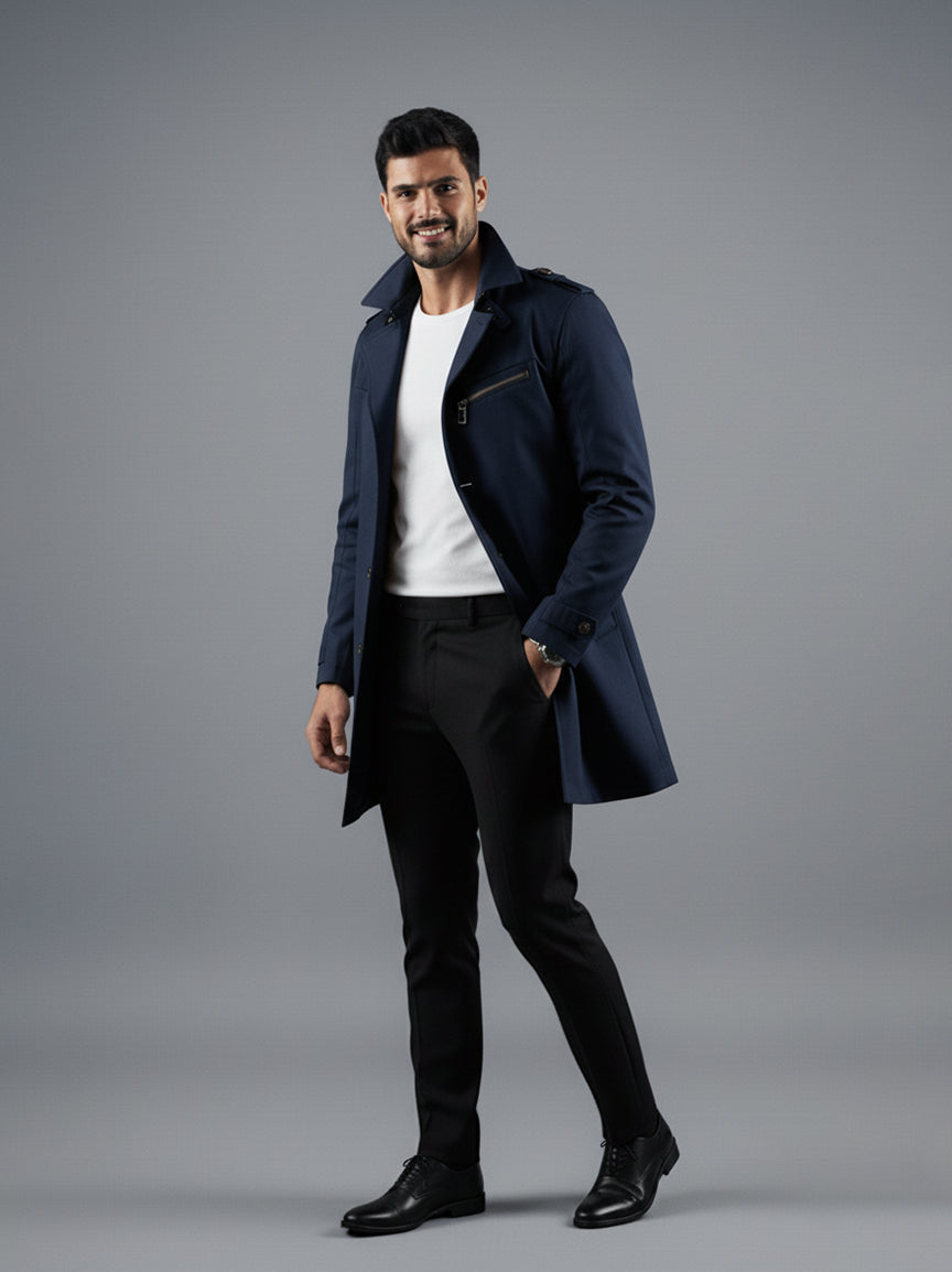 JESÚS - Chaqueta de hombre clásica