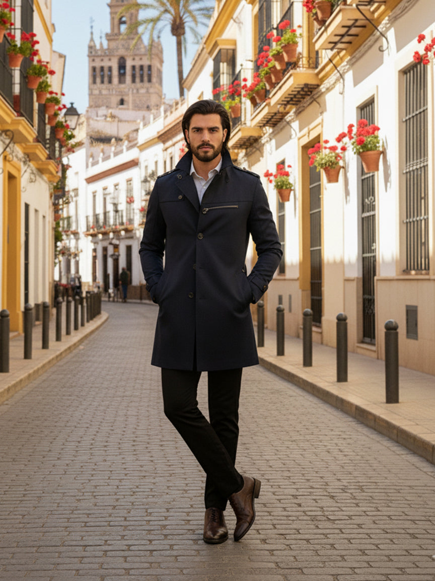 JESÚS - Chaqueta de hombre clásica