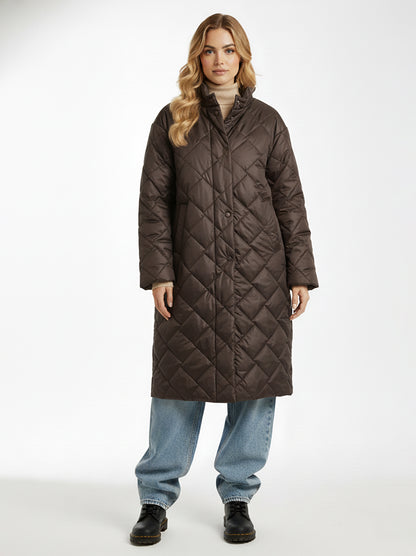 LIDIA - Abrigo acolchado reversible