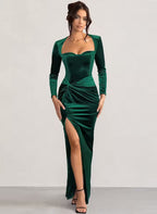 MONTSERRAT - Vestido elegante de manga larga