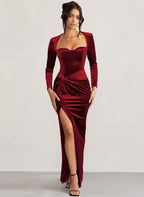 MONTSERRAT - Vestido elegante de manga larga