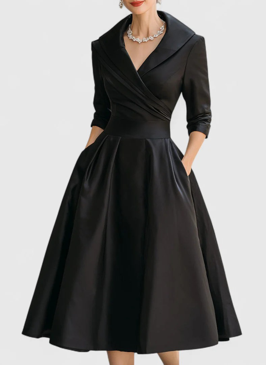 PAULA - Vestido midi elegante