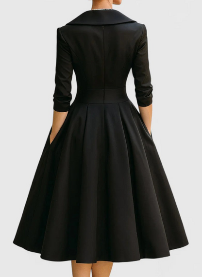 PAULA - Vestido midi elegante