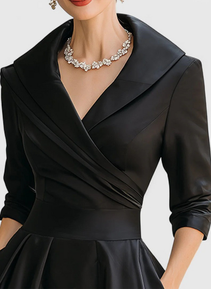 PAULA - Vestido midi elegante