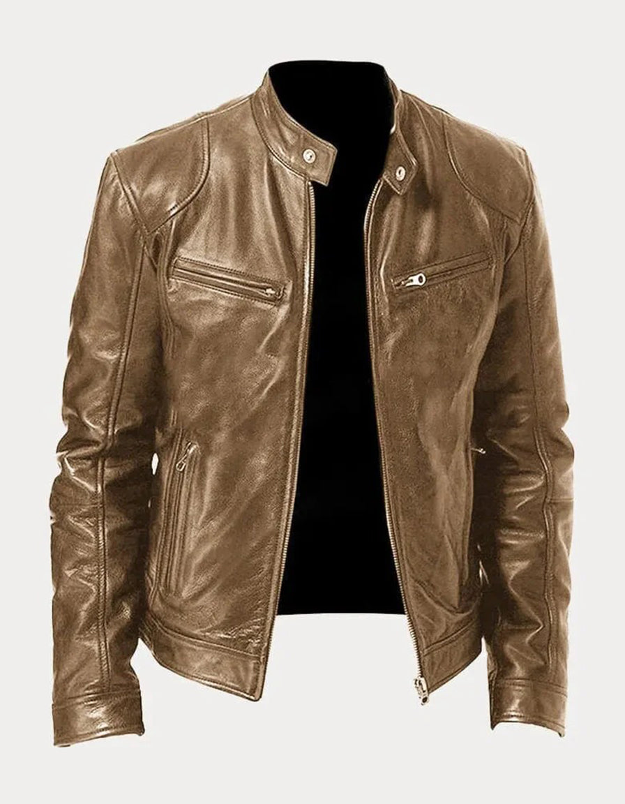 PEDRO - Chaqueta de cuero