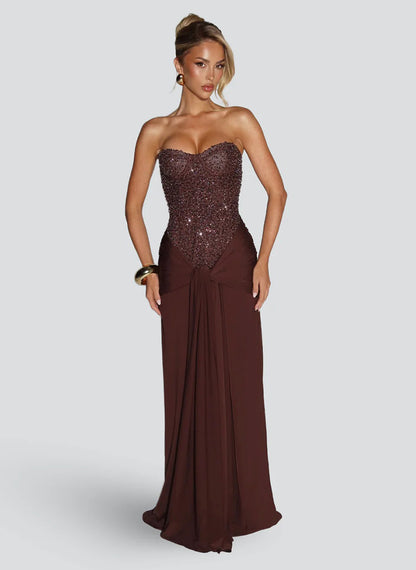 TALIA - Vestido largo