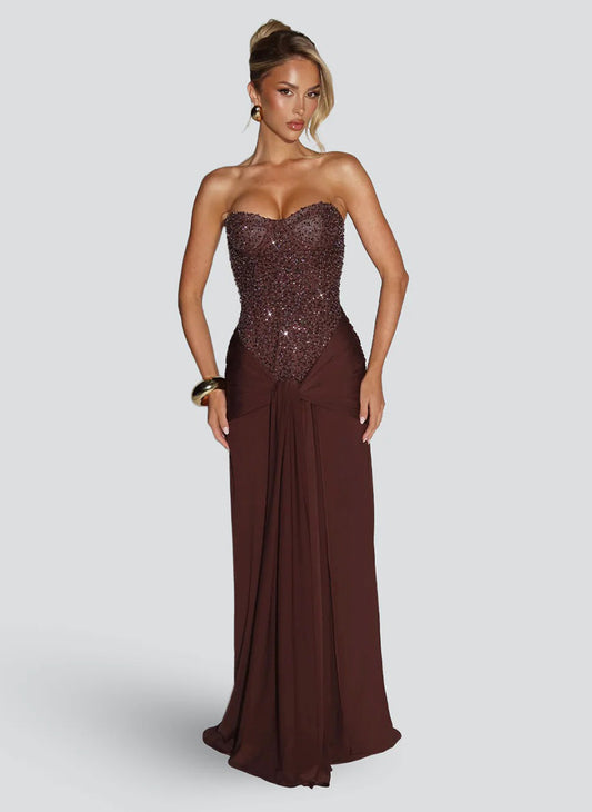 TALIA - Vestido largo