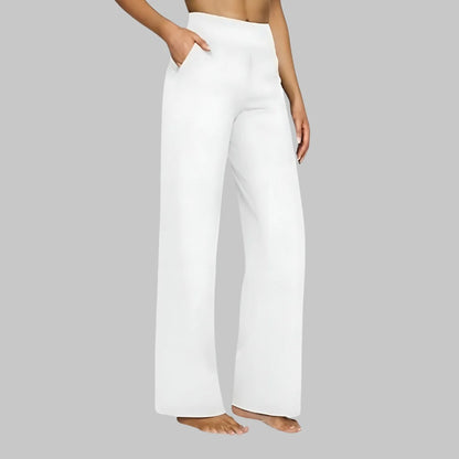 CLARA - Pantalón elegante de tejido suave