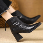 NOE - Botines de lujo de tacón medio