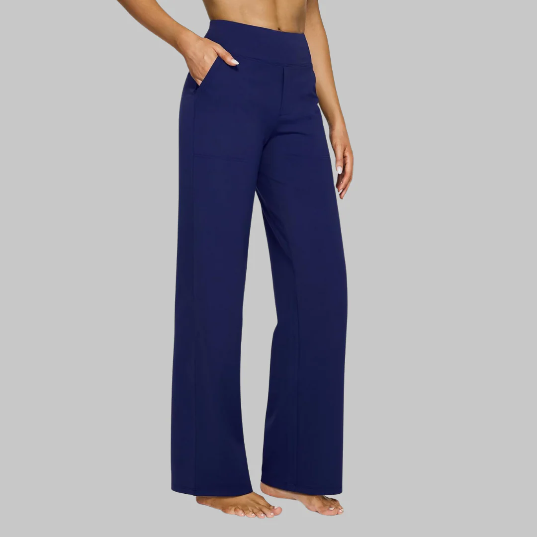 CLARA - Pantalón elegante de tejido suave