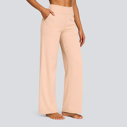CLARA - Pantalón elegante de tejido suave