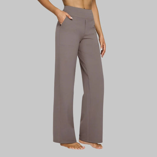 CLARA - Pantalón elegante de tejido suave