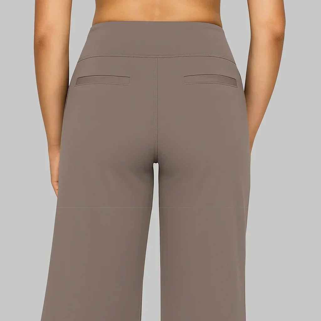 CLARA - Pantalón elegante de tejido suave
