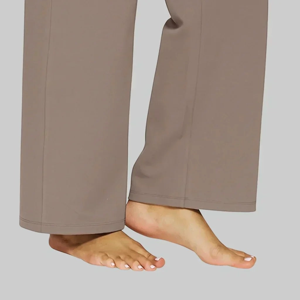 CLARA - Pantalón elegante de tejido suave