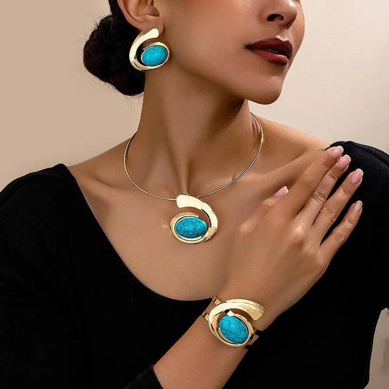 MAYA - Conjunto de joyas clásico