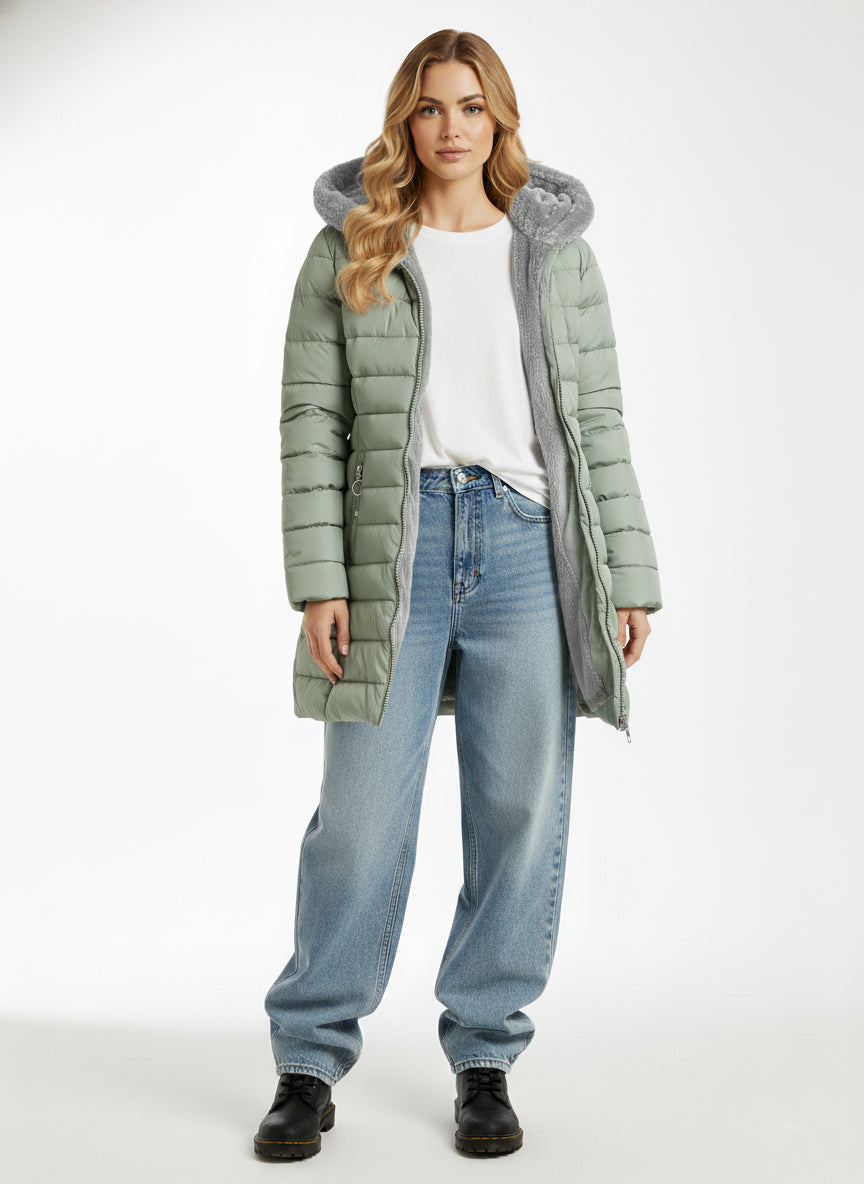 NUBE - Chaquetón de invierno con forro cálido